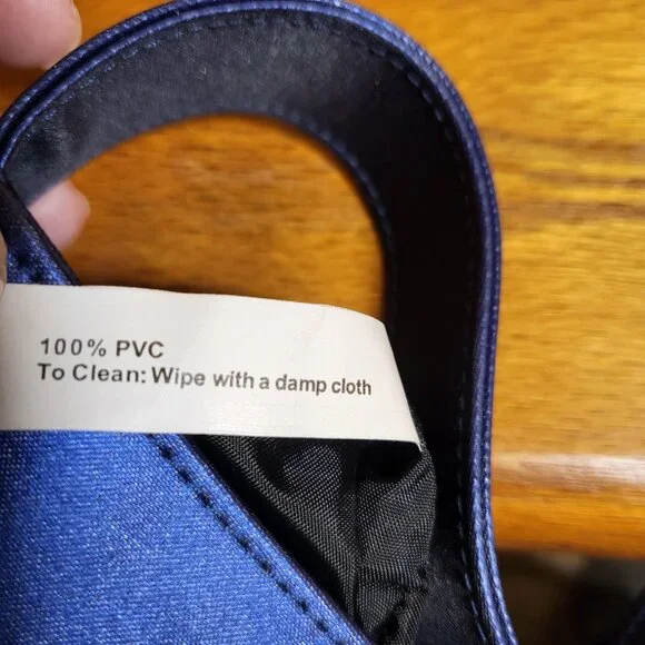 Avon Y2K Rare Sapphires Shimmering Evening Bag Royal Blue - Picture 7 of 7